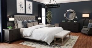 Read more about the article 51 arty bedroom designs with images and tips to help you decorate yours